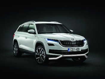 Skoda Kodiaq '16+ Cityguard Spoiler Low bar
