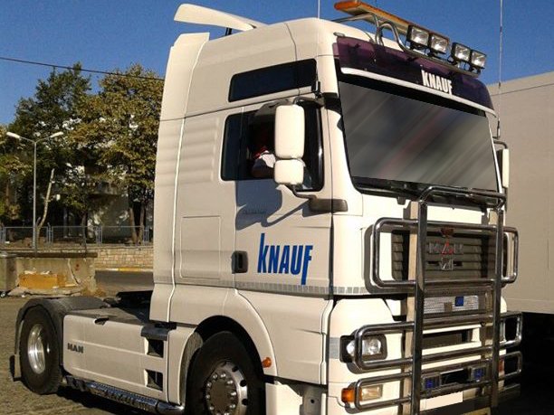 Bullbar Mega inox fata MAN TGA,TGL, TGS,TGX