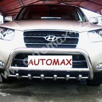 Hyundai Santa Fe '06- Bullbar inox BC642c