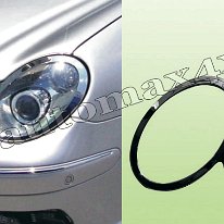 W209 CLK Rama crom far