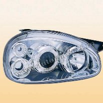 Opel Corsa B 4usi '94-'00 Far crom angel eye Pret - Cere oferta