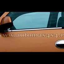 Opel Corsa C '05- Chedere crom geam b