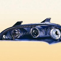 Opel Tigra Far negru angel eye