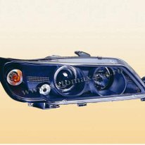Peugeot 306 '93- Far negru angel eye
