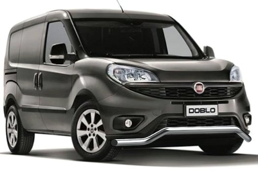 Fiat Doblo EV '10+ Cityguard Spoiler Low bar