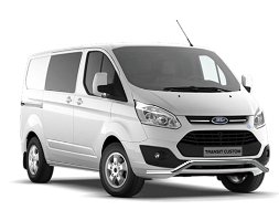 Ford Transit Custom '12+ Cityguard Spoiler Low bar