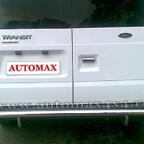 Ford Transit Tampon spate inox TSC020