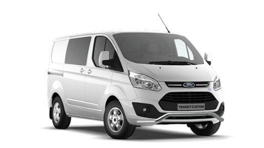Ford Transit Custom '12+ Cityguard Spoiler Low bar