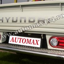 Hyundai Camioneta Tampon spate inox TSC631