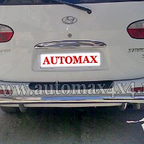 Hyundai Starex Tampon spate inox TSC020