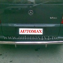 Mercedes Vito '99- Tampon spate inox TSC020