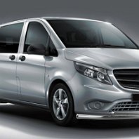 Mercedes Vito W447 '14+ Cityguard Spoiler Low bar (7)