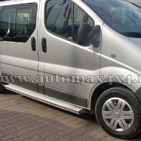 Renault Traffic Prag aluminiu argintiu PAA01